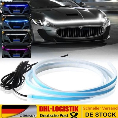 Start Scan Auto LED DRL Motorhaube Lichtleiste Motorabdeckung Tagfahrlicht DHL