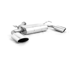 FOX Sportauspuff DUPLEX je 1x160x90 gerollt seitlich schräg für Hyundai i30 PDE