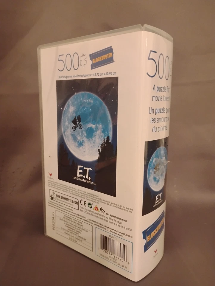 E.T. Quebra-cabeça The Extra-Terrestrial Cardinal Blockbuster 500 peças - Imagem 3 de 4