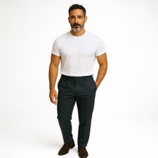 Express Blue Plaid Slim Fit Dress Pants Men's Size 32x32