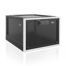 Large Capacity Medication Lock Box, Fridge Lock Box for Medicine Safe, Lockin...