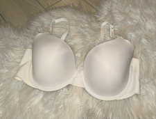 Warners 01356 No Side Effects Underarm Smoothing Comfort Bra Underwire 36C White