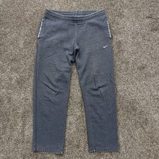 Vintage Nike Sweatpants Mens Size S Grunge Gorpcore Skater Baggy Y2K Gray