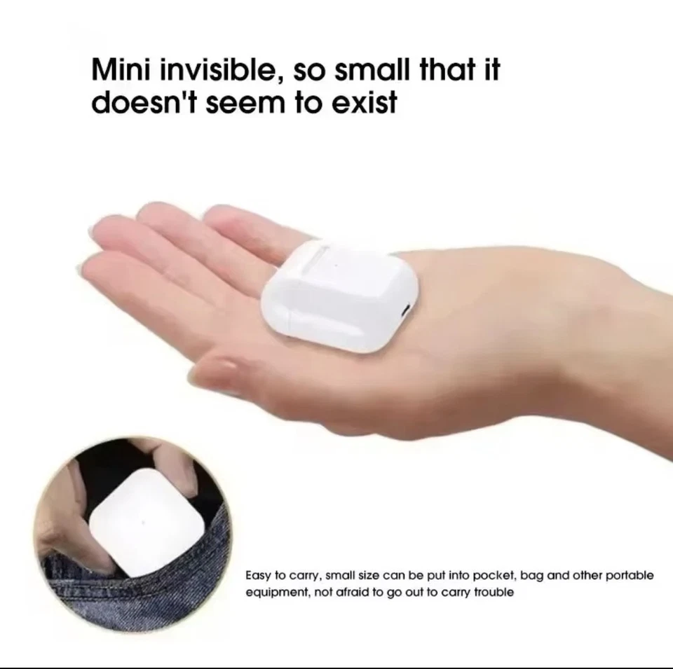 Bluetooth Headset 5.0 TWS Wireless Earphones Earbuds Headphones Stereo Ear Hook - Image 4 of 4