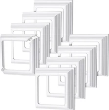 Thyle 4X4 Inches Vinyl Post Skirt Post Base Cover Column Wraps for Porch Deck Ba