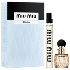 NEW Authentic Miu Miu Mini Miutine Eau De Parfum Perfume Duo Gift Set