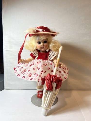 ~~~EXCELLENT 1955 VOGUE GINNY RED BON BON COMPLETE DOLL~~~ - Picture 7 of 8