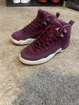Jordan 12 Bordeaux Size 7 2017 Used Great Condition 100% Authentic No Box OG