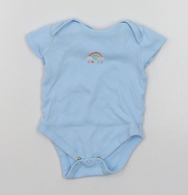 Baby Strampler Einteiler UK Größe 3-6 Monate PEP&Co blau