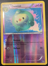 Pokémon TCG Duosion 56/114 Reverse Holo Black and White LP