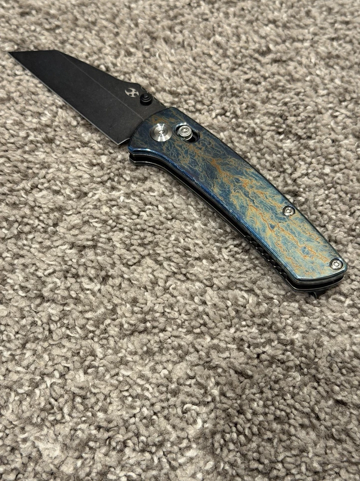 Kansept Main Street 20CV - Crossbar Lock Lightning Strike Ti Handle - Image 2 of 4