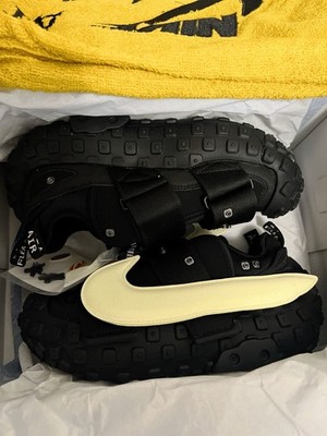  Rare Brand New Nike CPFM Air Flea 2 Black Size5 DV7164-001 In hand shiptoday 