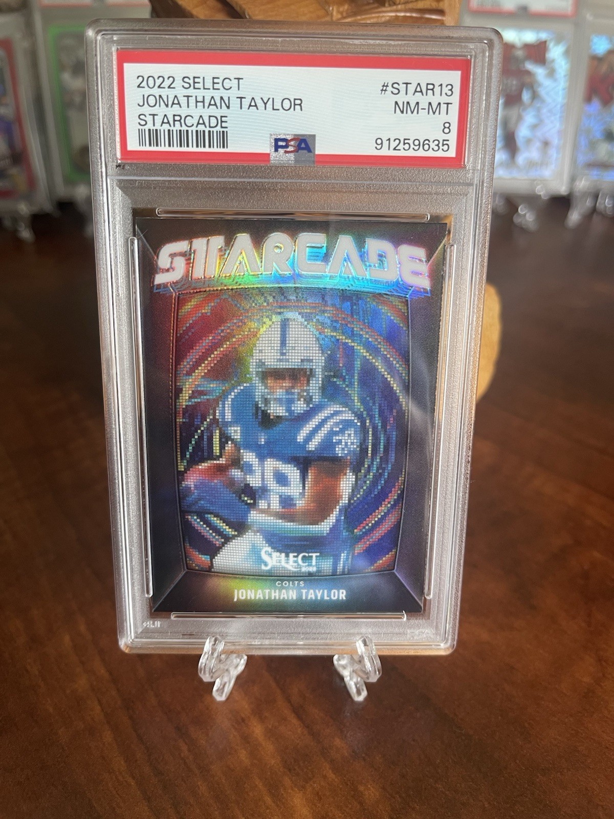2022 Panini Select Starcade  Jonathan Taylor STAR-13 Indianapolis Colts - Pop 2