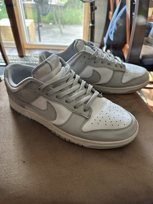 Nike Dunk Low sneakers in a Grey Fog or Light Smoke Grey Men s Size 13