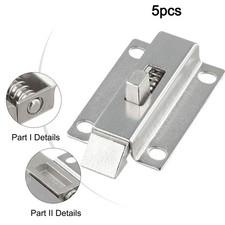 Stainless Steel Telescopic Spring Push Lock Latch with Automatic Lock Release