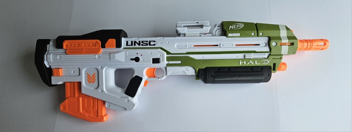 NERF Halo MA40 Motorized Dart Blaster (E9262) for sale online | eBay