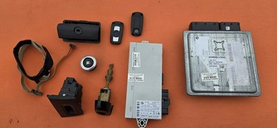 BMW E90 ECU ENGINE COMPUTER MSV70 LOCK SET KEY DOOR IGNITION 330xi 7 561 817