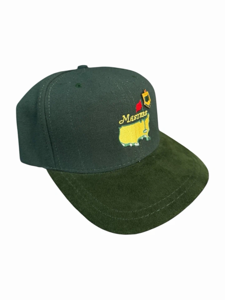 Gorra American Needle Strapback Masters Golf 1995 de colección con pasador - OSFA Augusta GA Foto 2 de 4