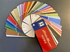 Eddie Bauer Home Paint Fan Deck Interior Design Exterior Paint Chips Samples
