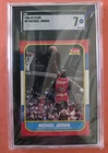 1986-87 Fleer - Michael Jordan #57 Rookie Card SGC 7