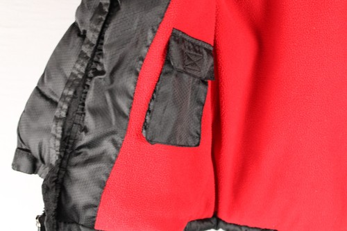 U.S. Polo Assn Puffer Jacket Black Logo Sleeve Hood Zip Pockets Lined Size 5/6 - Picture 17 of 20