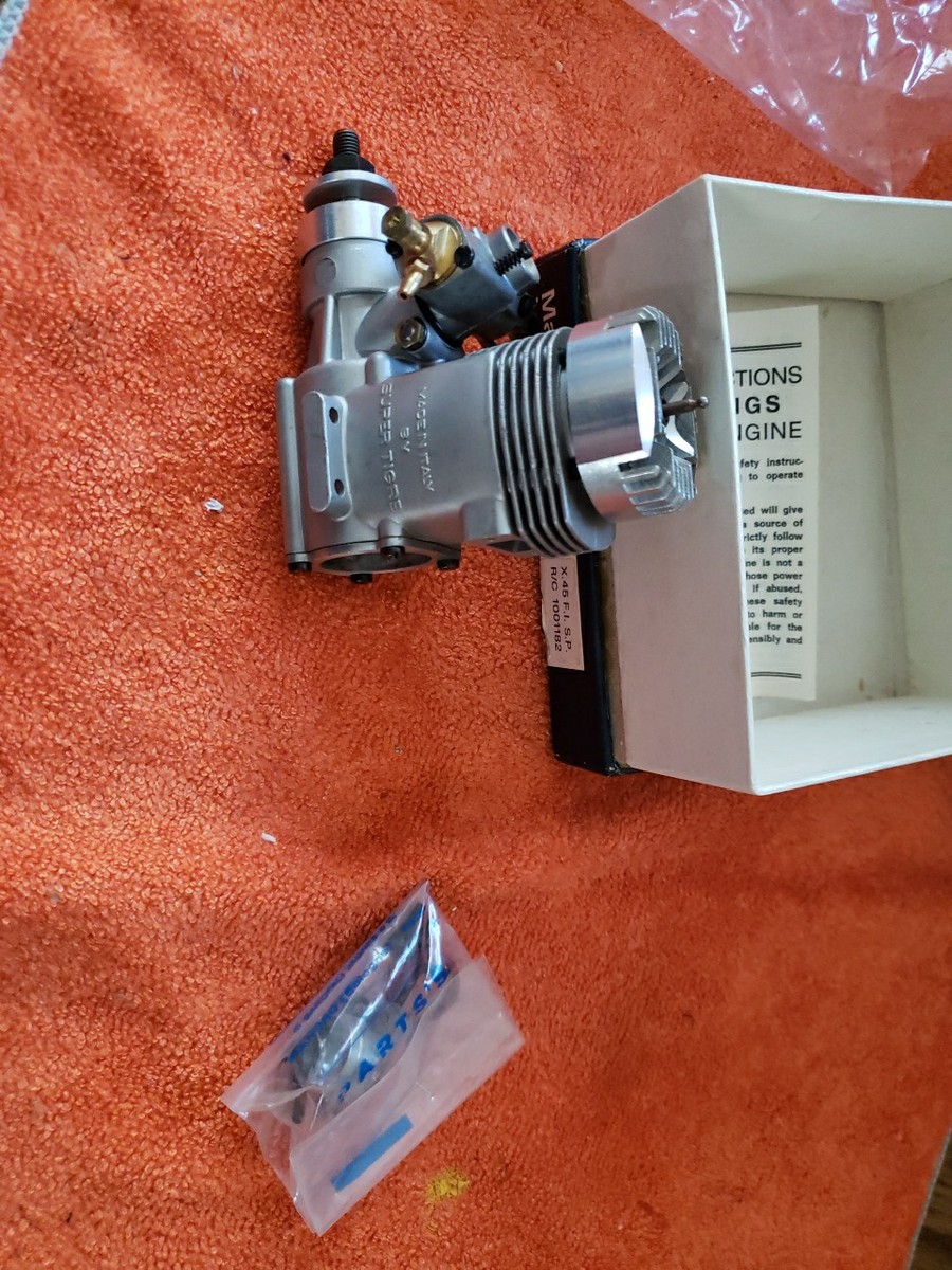 【希少・美品】スーパータイガー SUPER TIGRE X21-RE イタリア製 SUPER TIGRE Engine - Super Tigre X 45 F.I. S.P. - Series X - NEW