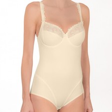 LUXUS PUR: Felina Rhapsody Body mit Bügel, 100 Cup B,vanille,NEU&OVP 119,95 EURO