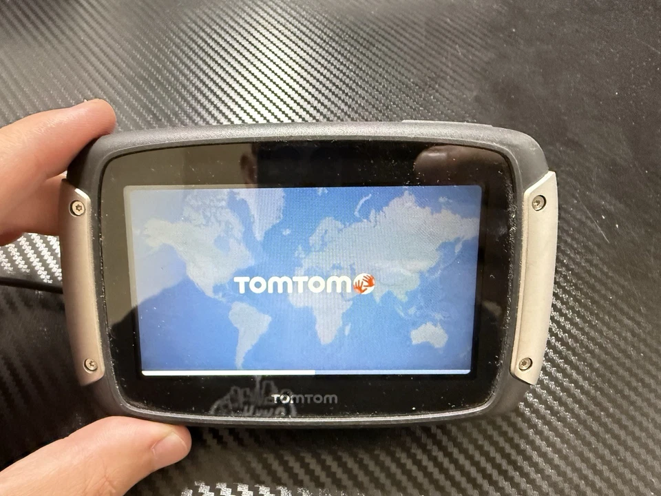 TomTom Rider 4GE40 Motorcycle GPS Navigation Device - Bild 2 von 4