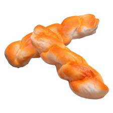 2 Pcs Realistic Fake Food Artificial Bread for Display Dessert Model