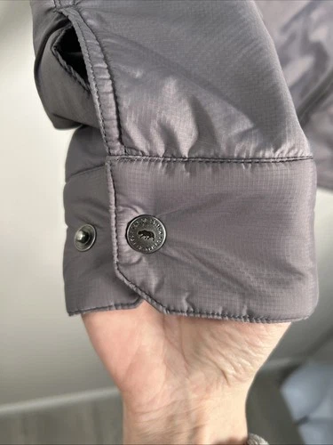 Huckberry Taylor Stitch Gray Utility Nylon Jacket  Full Zip Men’s 44 Lightweight image 4
