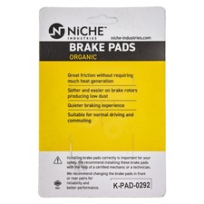 Caltric Front Brake Pads For Yamaha FJR1300 FJR1300ES 2006-2020 – Semi-Metallic, 4-Pad Set