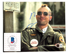 ROBERT DE NIRO SIGNED TAXI DRIVER 8X10 PHOTO TRAVIS BICKLE ACTOR DENIRO BAS