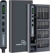 Mini Electric Screwdriver Set, 70 in 1 Small Electric Screwdriver Cordless - ...