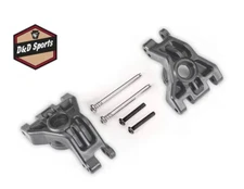 Traxxas 9050-GRAY Carriers, stub axle, rear, extreme heavy duty, GRAY, L&R