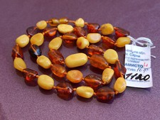 Collar ámbar real natural, auténtica joye…