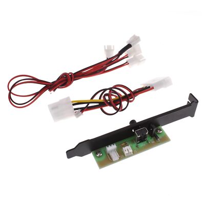 3 Channels PC Cooler Fan Cooling Speed Controller for CPU Case HDD DDR VGA