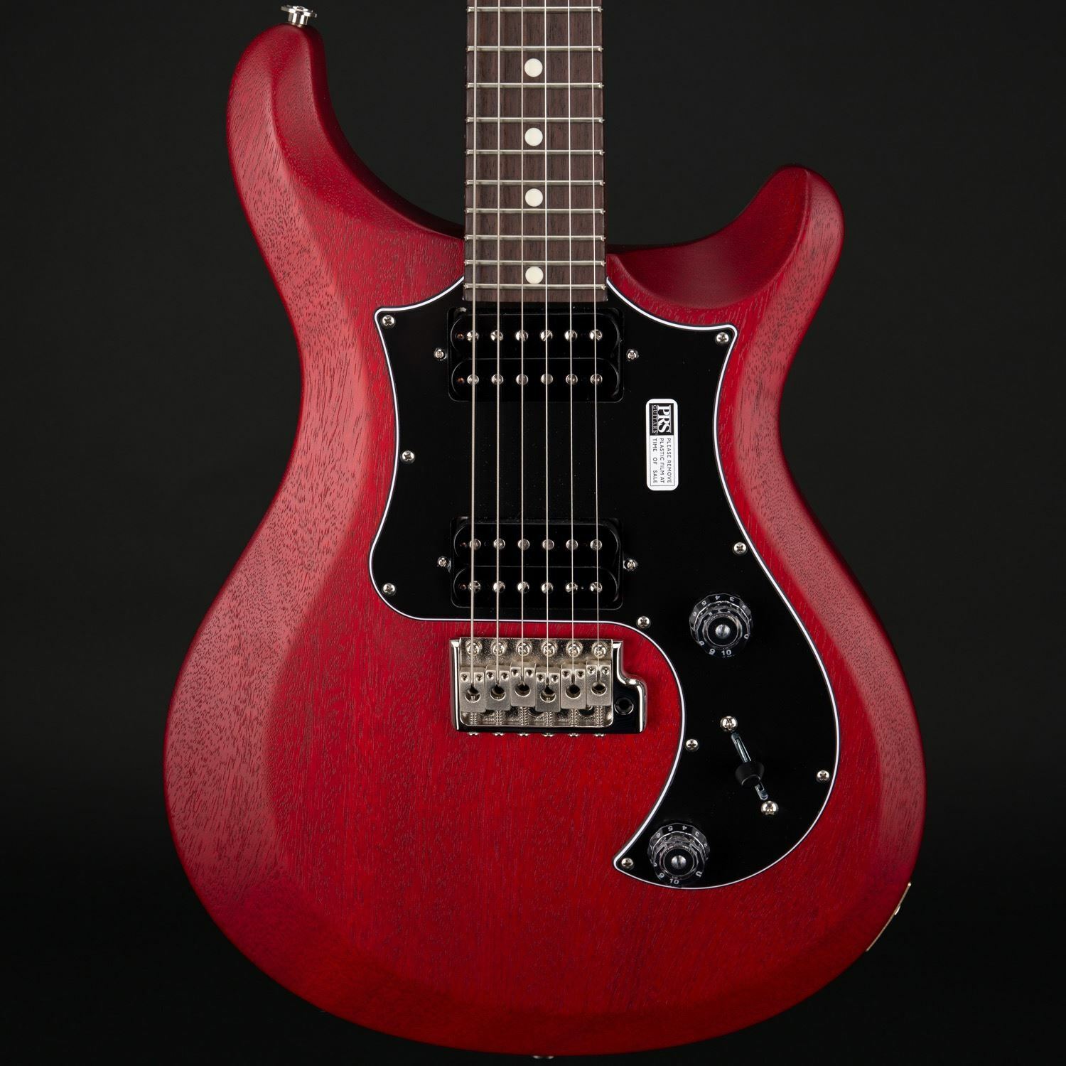PRS S2 Standard 24 Satin Electric Guitar in Vintage Cherry #S2037051