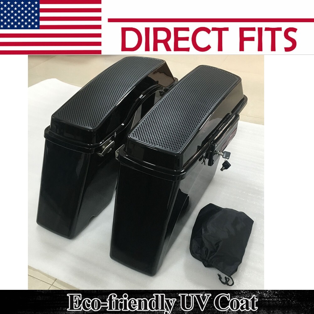 Hard Saddle bags w/ 6x9