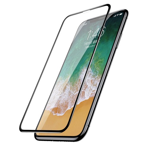 For iPhone X XS 0.3mm Silk Screen Tempered Glass Film - Picture 10 of 16