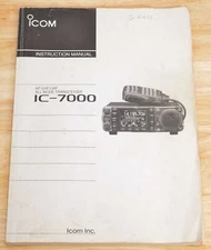 FACTORY ORIGINAL ICOM IC-7000 INSTRUCTION MANUAL