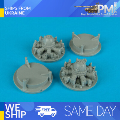 Quickboost 48081 1/48 C-47 Dakota engines for Monogram Accessories for aircraft