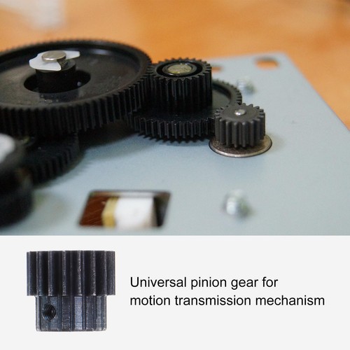 1Mod 18T Pinion Gear 8mm Bore Hardened Steel Motor Rack Spur Gear with Step - Picture 6 of 6