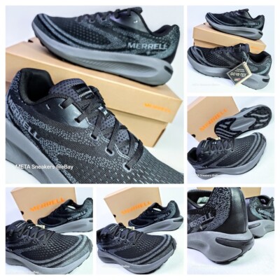 Merrell GTX US 14 Men's Black/Grey Trail Running Comfort Morphlite Gore-Tex -New