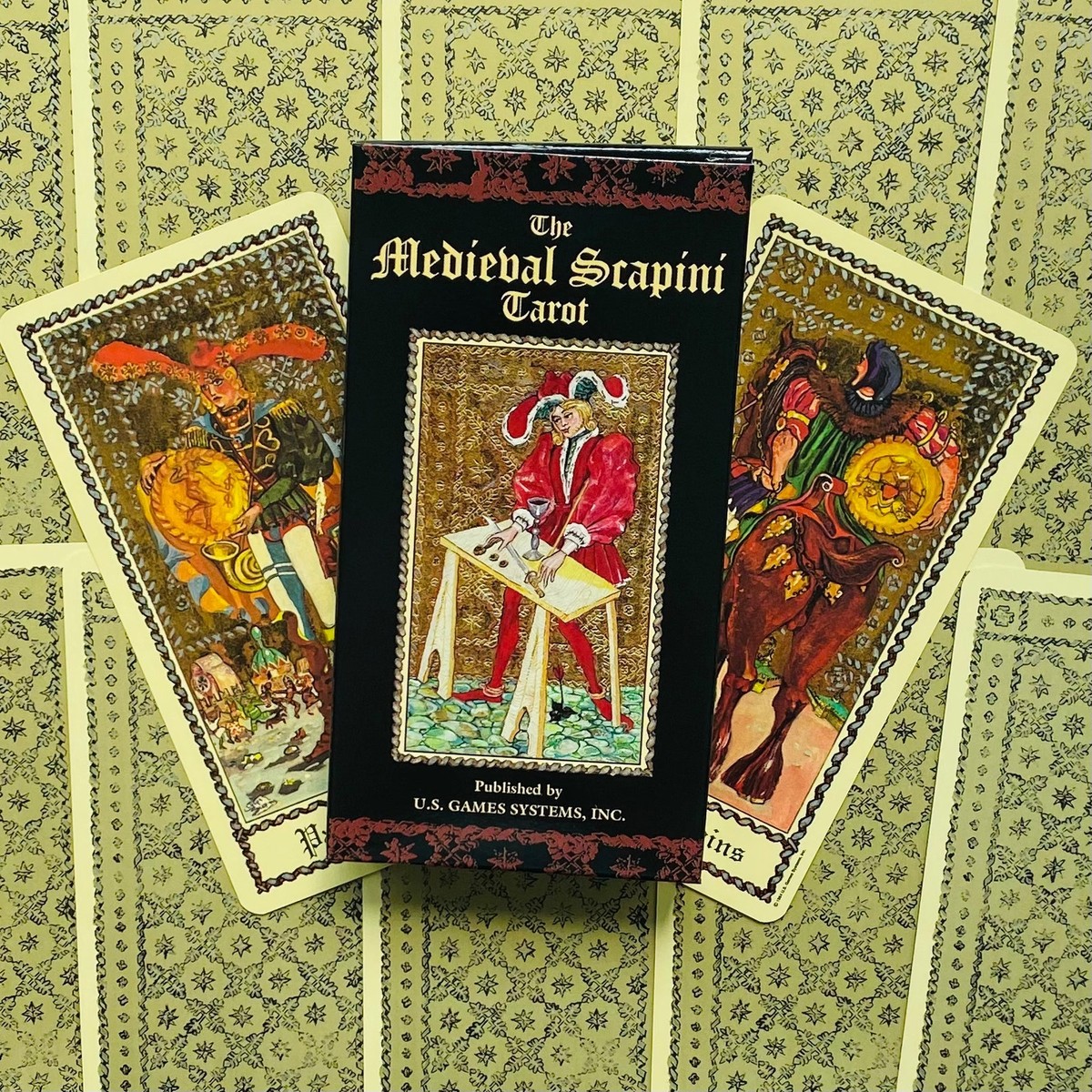 ブックセットは絶版♥The Medieval Scapini Tarot Medieval Scapini Tarot Deck: Scapini, Luigi: 9780880790314