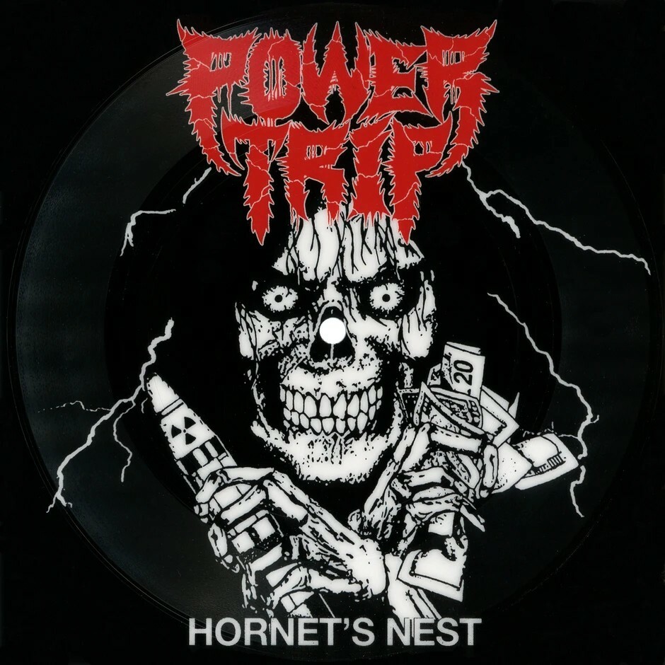Power Trip Hornet's Nest 7in. Picture Flexi Disc Limited 2019 Tour