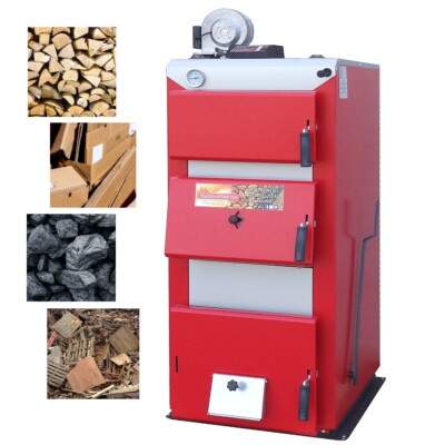 DWBi 30kW, fan assisted, solid fuel boiler, log burner, biomass