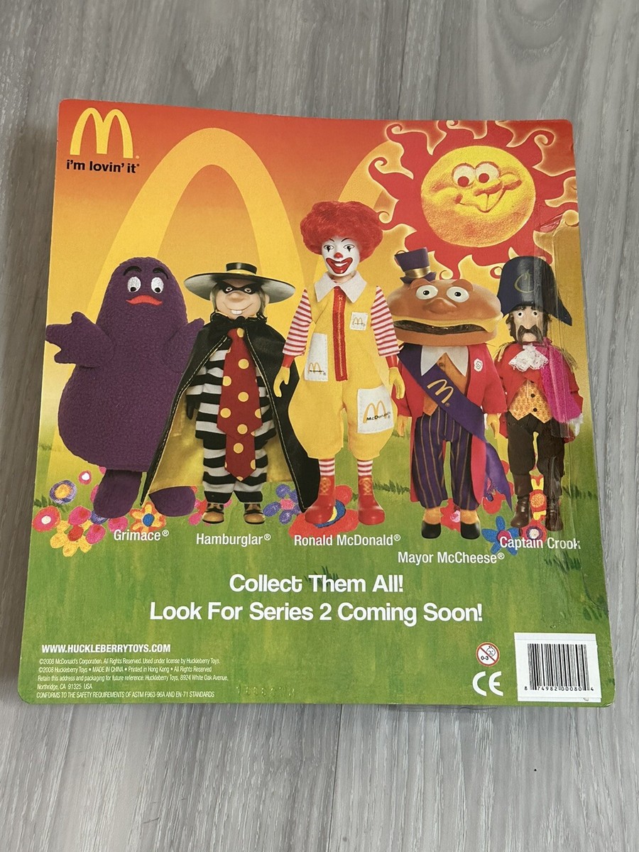 McDonaldland SDCC 2008 Grimace Figure on blister card LE 300
