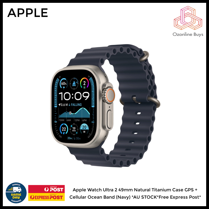 Apple Watch Ultra 2 49mm Natural Titanium Case GPS + Cellular 