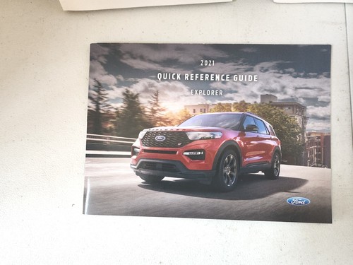 2021 Ford EXPLORER Owners Manual Complete Set With Case OEM Free Shipping - Bild 5 von 6