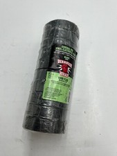 9 Pack of 10-Warriorwrap General 3/4 In.X60 Ft. 7Mil Vinyl Electrical Tape,Black